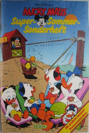 Comic: Micky Maus Super-Sommer-Sonderheft (Beilagen zu Micky Maus) - 1986 - mge-shop