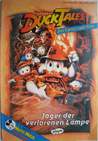 Comic: Duck Tales - Jäger der verlorenen Lampe (Beilagen zu Micky Maus) - 1991 - mge-shop