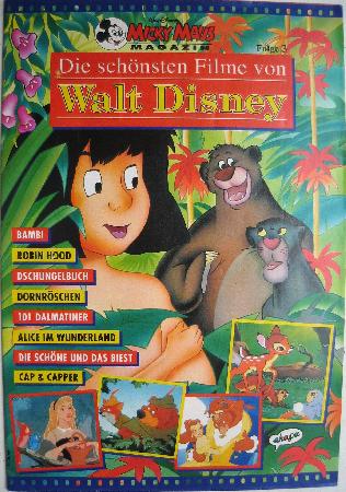 Comic: Die schönsten Filme von Walt Disney - Folge 3 (Beilagen zu Micky Maus) - 1993 - mge-shop