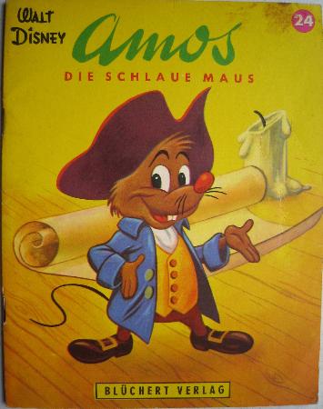 Broschüre: Amos, die schlaue Maus (Kleine Walt Disney Bilderbücher) - 1960 - mge-shop