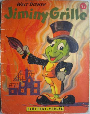 Broschüre: Jiminy Grille (Kleine Walt Disney Bilderbücher) - 1960 - mge-shop