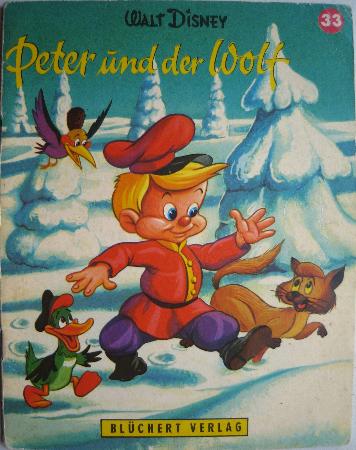 Broschüre: Peter und der Wolf (Kleine Walt Disney Bilderbücher) - mge-shop