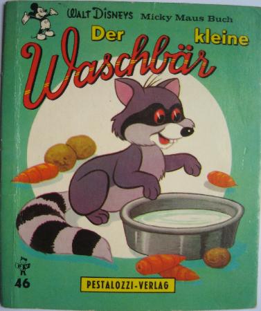 Broschüre: Der kleine Waschbär (Walt Disneys Micky Maus Buch) - 1970 - mge-shop