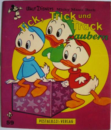 Broschüre: Tick, Trick und Track zaubern (Walt Disneys Micky Maus Buch) - 1974 - mge-shop