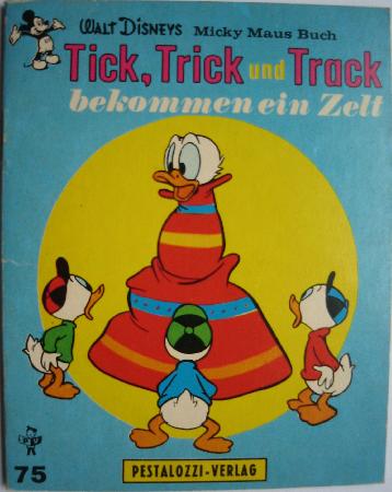 Broschüre: Tick, Trick und Track bekommen ein Zelt (Walt Disneys Micky Maus Buch) - 1977 - mge-shop