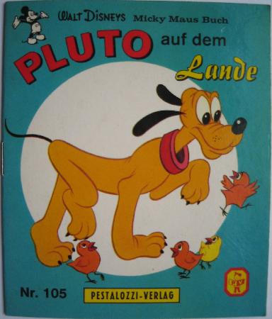 Broschüre: Pluto auf dem Lande (Walt Disneys Micky Maus Buch) - 1988 - mge-shop