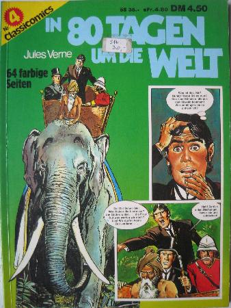 Comic: In 80 Tagen um die Welt (Classicomics) - 1976 - mge-shop