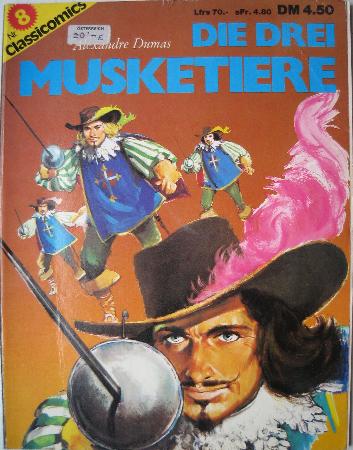 Comic: Die drei Musketiere (Classicomics) - 1977 - mge-shop