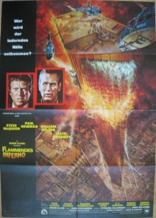 Kinoplakat: Flammendes Inferno - 1974 - mge-shop