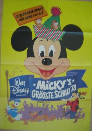 Kinoplakat: Micky's größte Schau '78 - 1978 - mge-shop