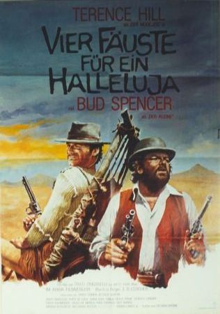 Kinoplakat: Vier F&auml;uste f&uuml;r ein Halleluja - 1971 - mge-shop