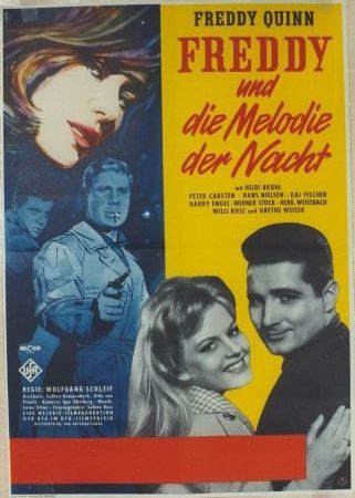 Kinoplakat: Freddy und die Melodie der Nacht - 1960 - mge-shop