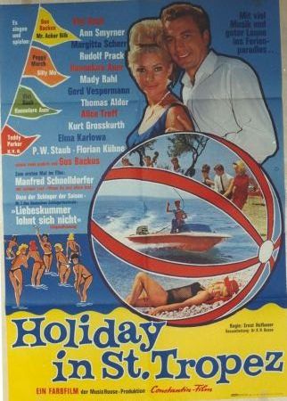 Kinoplakat: Holiday in St. Tropez - 1964 - mge-shop