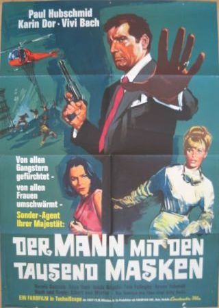 Kinoplakat: Mann mit den tausend Masken, Der - 1966 - mge-shop