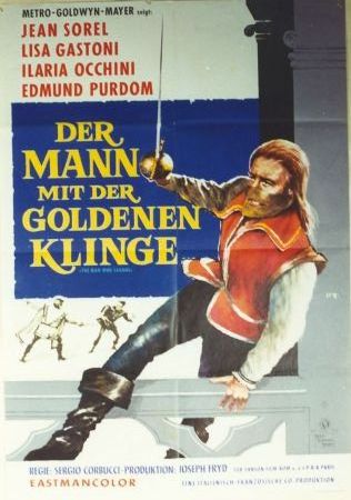 Kinoplakat: Mann mit der goldenen Klinge, Der - 1966 - mge-shop