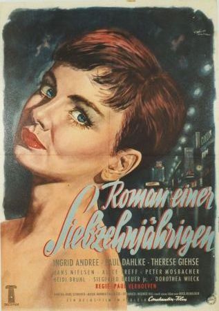 Kinoplakat: Roman einer Siebzehnjährigen - 1955 - mge-shop