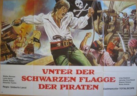 Kinoplakat: Piratenkapitän Mary (auch: Unter der schwarzen Fla - 1961 - mge-shop