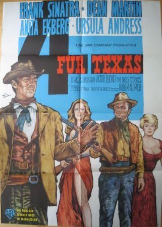 Kinoplakat: 4 für Texas - 1963 - mge-shop