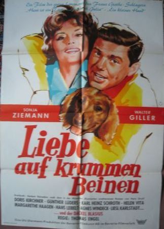 Kinoplakat: Liebe auf krummen Beinen - 1959 - mge-shop