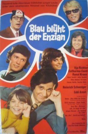 Kinoplakat: Blau blüht der Enzian - 1973 - mge-shop