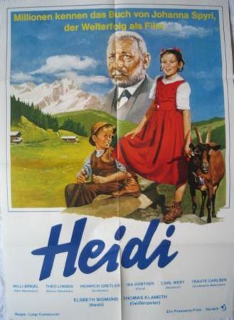 Kinoplakat: Heidi (1952) - 197? - mge-shop