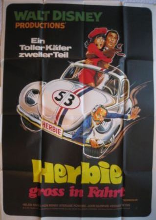 Kinoplakat: Herbie gross in Fahrt - 1973 - mge-shop