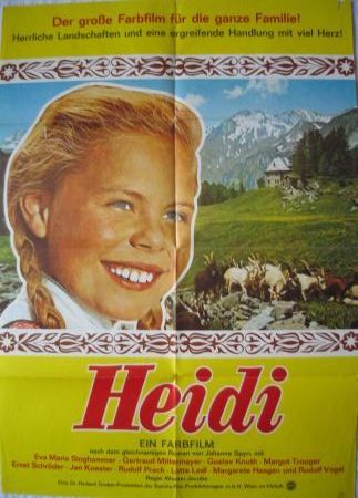 Kinoplakat: Heidi (1965) - 1965 - mge-shop