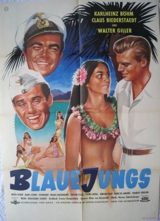 Kinoplakat: Blaue Jungs - 1957 - mge-shop