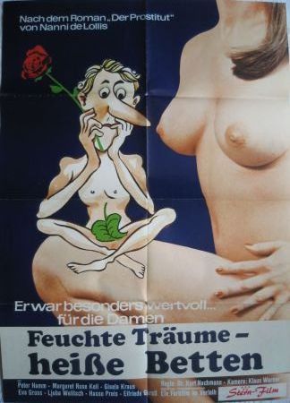 Kinoplakat: Feuchte Träume - heiße Betten (Ein echter Hausfrau - 1974 - mge-shop