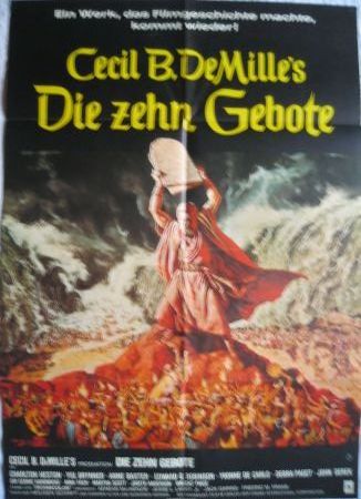 Kinoplakat: Zehn Gebote, Die - 1972 - mge-shop