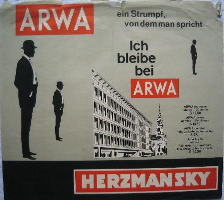 Werbeplakat: Herzmansky - 196? - mge-shop