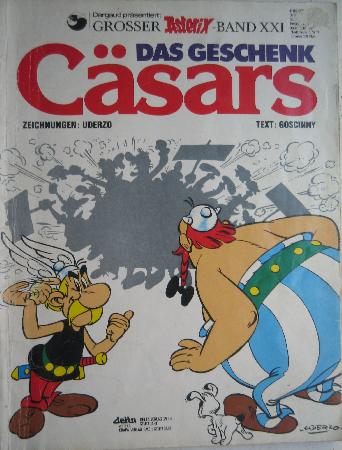 Comic: Das Geschenk Cäsars (Asterix) - 1976 - mge-shop