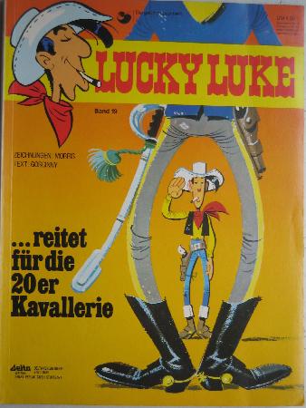 Comic: Lucky Luke reitet für die 20er Kavallerie (Lucky Luke) - 1979 - mge-shop