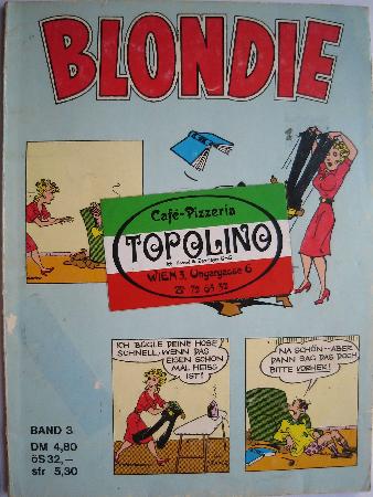 Comic: Blondie Band 3 (Blondie) - 1978 - mge-shop