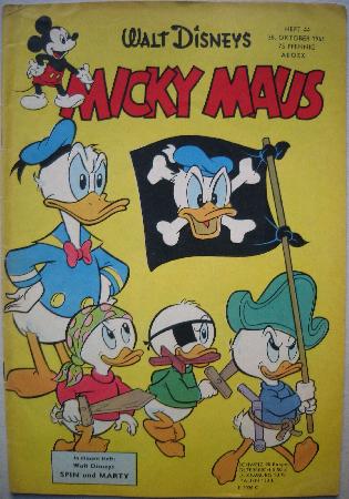 Comic: Micky Maus 1961 - 44 (Micky Maus) - 28.10.1961 - mge-shop