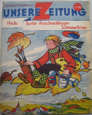 Zeitung / Zeitschrift: Unsere Zeitung 23.10.1954 (Unsere Zeitung) - 23.10.1954 - mge-shop