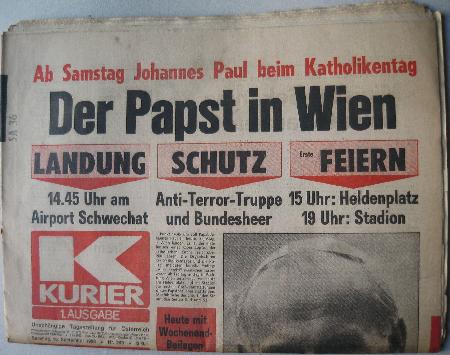 Zeitung / Zeitschrift: Kurier 10.09.1983 (Kurier) - 10.09.1983 - mge-shop