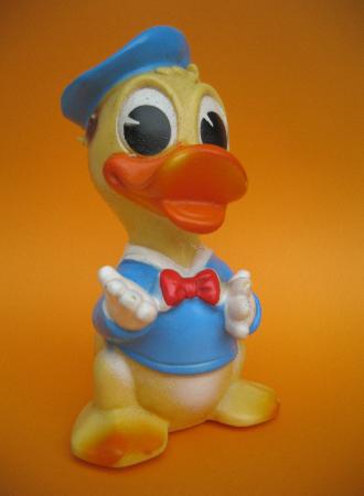 Quietschfigur: Donald - 197? - mge-shop