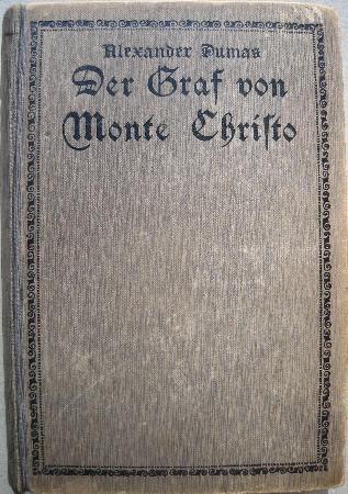 Dumas Alexandre - Buch: Der Graf von Monte Christo - 1908 - mge-shop