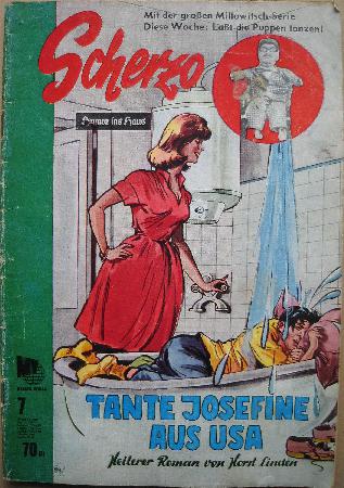 Romanheft: Tante Josefine aus USA (Scherzo) - 1964 - mge-shop