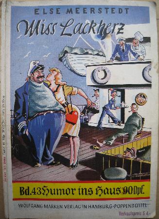 Romanheft: Miss Lackherz (Humor ins Haus) - 1953 - mge-shop