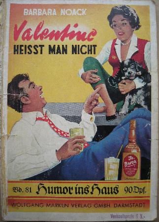 Romanheft: Valentine heisst man nicht (Humor ins Haus) - 1954 - mge-shop