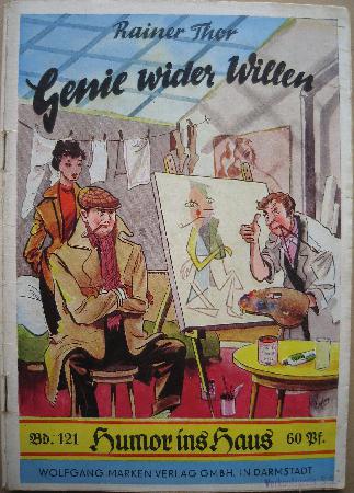 Romanheft: Genie wider Willen (Humor ins Haus) - 1956 - mge-shop