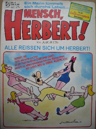 Comic: Alle reissen sich um Herbert! (Mensch, Herbert!) - 1989 - mge-shop