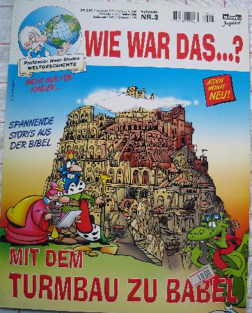 Comic: Mit dem Turmbau zu Babel (Wie war das?) - 1997 - mge-shop