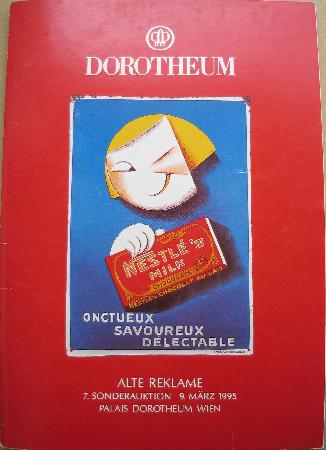 Katalog: Katalog Dorotheum Alte Reklame 1995 (Dorotheum Auktionskataloge) - 09.03.1995 - mge-shop