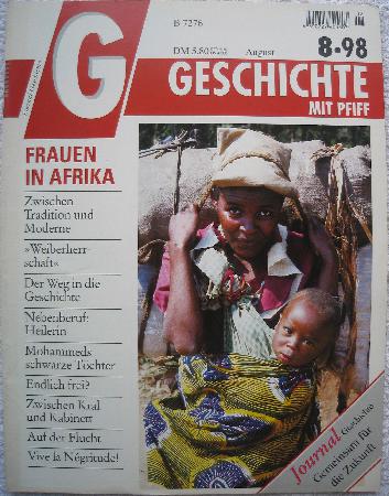 Zeitung / Zeitschrift: Frauen in Afrika (G/Geschichte) - 1998/08 - mge-shop