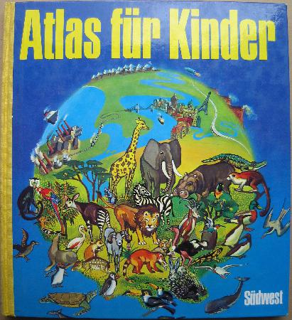 Buch: Atlas für Kinder - 1974 - mge-shop