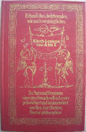 Buch: Kitsch-Lexicon von A bis Z - 1972 - mge-shop