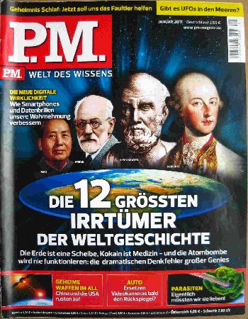 Zeitung / Zeitschrift: Die 12 größten Irrtümer der Weltgeschichte (P.M.) - 2011/01 - mge-shop